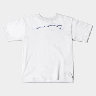 AlphaTauri F1 Car Line Art - 2021 Model Kids T-Shirt